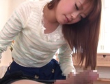 Cute diva specializes in giving hand jobs picture 12