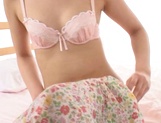 AV girl in sexy lingerie Nanami Kawakami giving sexual pleasure picture 12