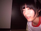 Filthy Abeno Miku honey is eager to give head picture 43