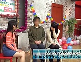 Lucky guy gets banged on naughty Asian TV show picture 11