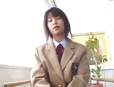 Japanese teen in uniforms fucked hard by step