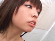 Anna Oguri, hot Japanese teen gets fisted in the bath