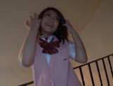 Beautiful Asian schoolgirl Ryouka Asakura gets fucked hard in her bed picture 21