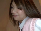 Beautiful Asian schoolgirl Ryouka Asakura gets fucked hard in her bed picture 39