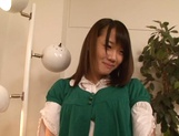 Asian teen, Ami Hyakutake enjoys hardcore doggy style picture 17
