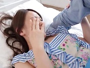 Sensual chick Beni Itou loves to suck cock and fuck hard