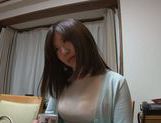 Hot and sexy Saki Mizumi gets her boobs fucked picture 30