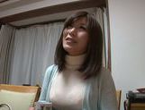 Hot and sexy Saki Mizumi gets her boobs fucked picture 31