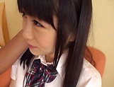 Mayu Mai naughty Asian school girl gets hardcore action picture 23