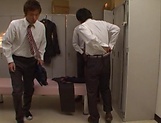 Japanese teacher enjoys student's cock for a few spins picture 37