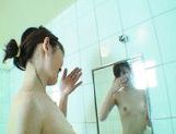 Nana Ayase Asian model with shaved pussy picture 9