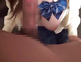 Mizuki Chinami has her pink pussy sensually stimulated picture 99