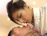 Japanese AV model in sexy lingerie is fucked real hard picture 31