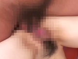 Asian schoolgirl with hairy pussy experiences the hottest ever threesome sex picture 60