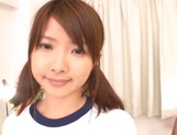 Cute Japanese AV model gives blowjobs gets multiple facial cumshots picture 1