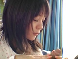 Nice Asian teen, Nana Nanaumi gives amateur handjob