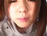 Japanese AV model is a sexy teen teased with sex toys picture 15