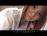 Gorgeous milf in glasses Ai Himeno sucks cock gets ass licked