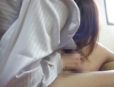 Ai Himeno hot Asian milf in glasses gives stellar blowjob picture 57
