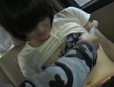 Amazing Japanese gives oral in the car outside picture 27