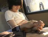 Amazing Japanese gives oral in the car outside picture 46