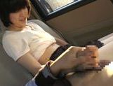 Amazing Japanese gives oral in the car outside picture 47