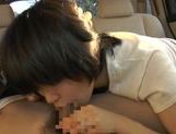 Amazing Japanese gives oral in the car outside picture 69
