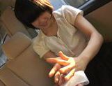 Amazing Japanese gives oral in the car outside picture 79