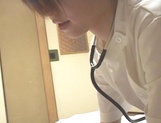 Hot Asian nurse with bubble ass Ai Himeno blows cock of her horny patient