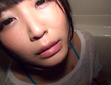Beautiful Asian cutie Kawai Mayu enjoys getting fucked picture 48