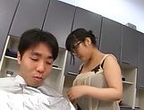 Extracting sweet nectar from Kawai Mayu with wild fingering