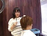 Hot milf Kawai Mayu has her shaved pussy smashed.