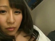 Yuuna Hoshisaki naughty Asian milf gets big tits fucked hardcore