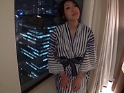 Okina Anna, hot Asian milf enjoys amateur sex play