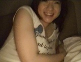 Ozawa Arisu big boobed Asian teen enjoys a vibrator in her pussy