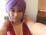Tsukada Shiori Asian amateur sucks cock and gets tit fuck