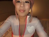 Busty Asian princess,Tsukada Shiori in amateur POV cosplay fuck show