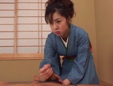 Chinatsu Nakano hot Asian milf gives erotic massage picture 46