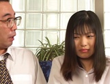 Anna Kuramoto, enticing Asian teen is seduced by older horny guy