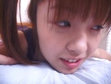 Curvy Asian teen, Hina Otosaki plays with her new pussy toys picture 49