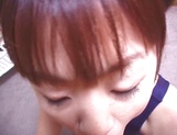 Hina Otosaki, jizzed on face after a wild Asian hardcore fuck picture 4
