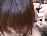 Hot Ayami Shunka has her shaved muff poked picture 179