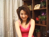 Moemi Takagi, naughty Asian teen in hot solo masturbation show picture 15