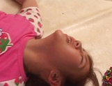 Petite Japanese teen, Mari Yamada, enjoys rough sex on cam picture 175