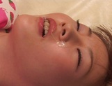 Petite Japanese teen, Mari Yamada, enjoys rough sex on cam picture 177