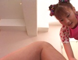 Petite Japanese teen, Mari Yamada, enjoys rough sex on cam picture 66