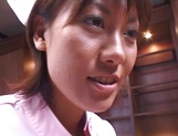 Naughty Asian nurse, Reimi Aoi, is a horny milf when it comes to fucking