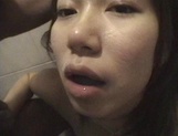 Dirty-minded Asian teen, Riho Mishima, gets her mouth and pussy fucked hard picture 77