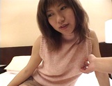 Inexperienced teen, Riho Mishima gets plenty of experience with cock picture 1