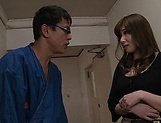 Azumi Chino delights her needs with a young cock
